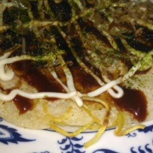 たっぷり野菜のモダン焼き風